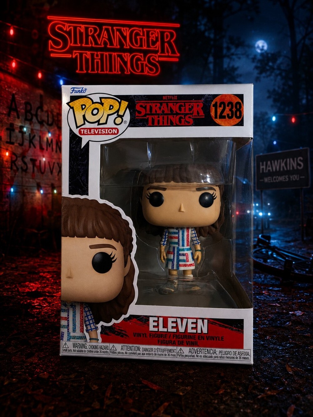 Funko Pop! Stranger Things Eleven #1238 Netflix NIB Season 4 Rink-O-Mania